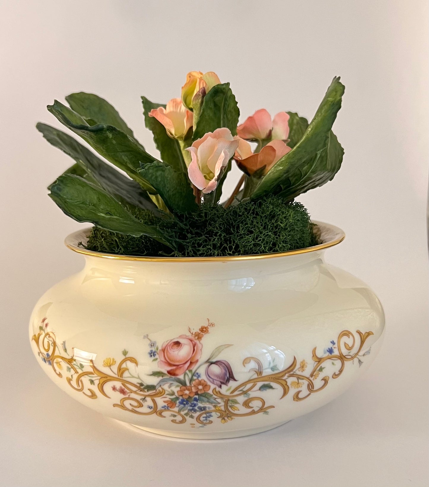 June St. George Forever Florals in Curated Coupe Vintage Vessels