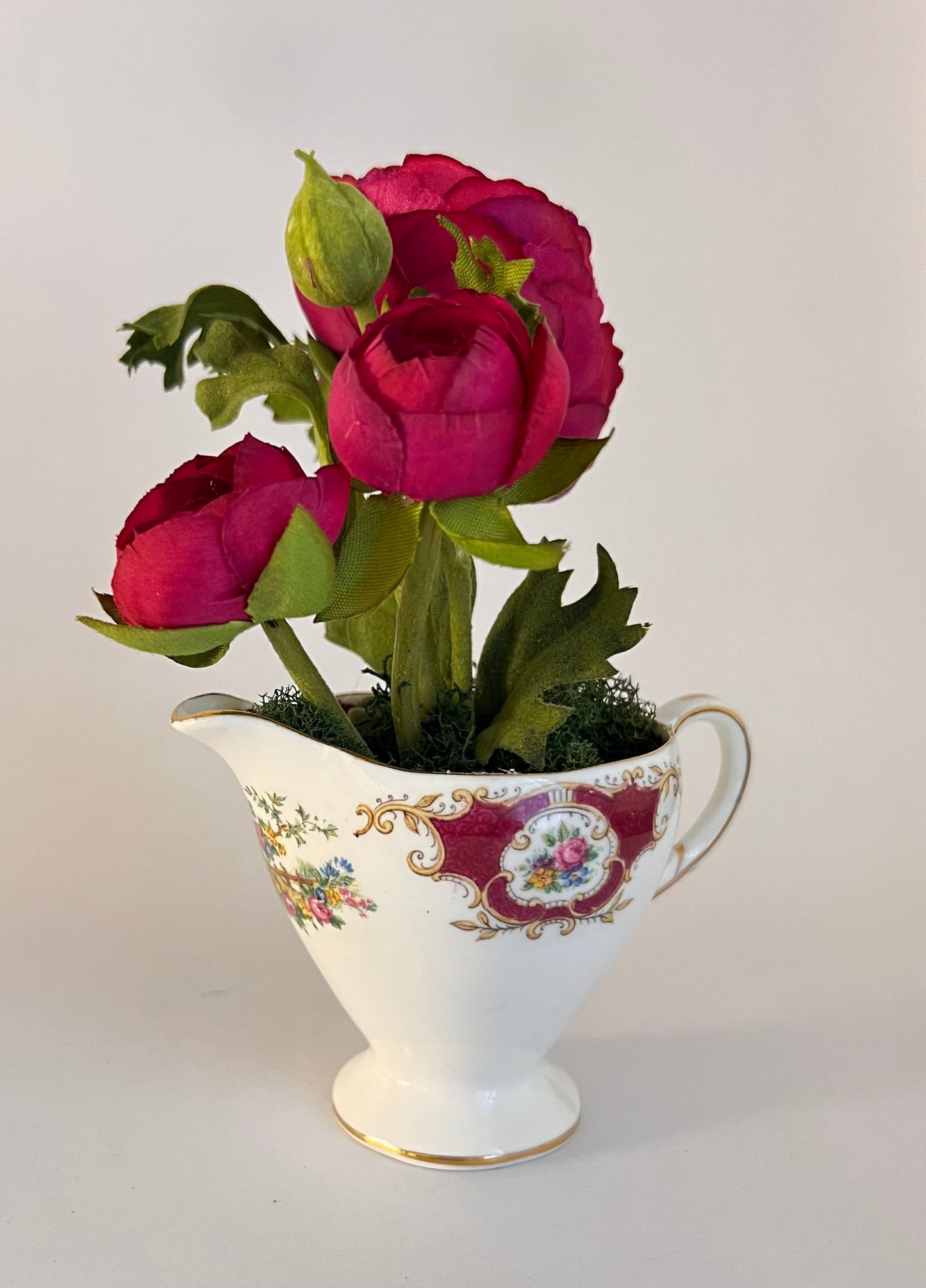 June St. George Forever Florals in Curated Coupe Vintage Vessels