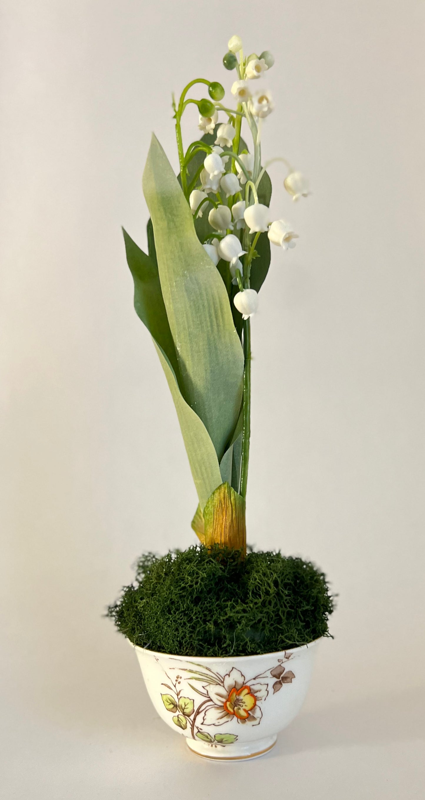 June St. George Forever Florals in Curated Coupe Vintage Vessels