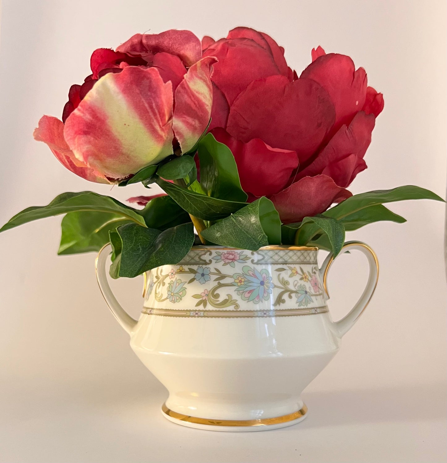 June St. George Forever Florals in Curated Coupe Vintage Vessels