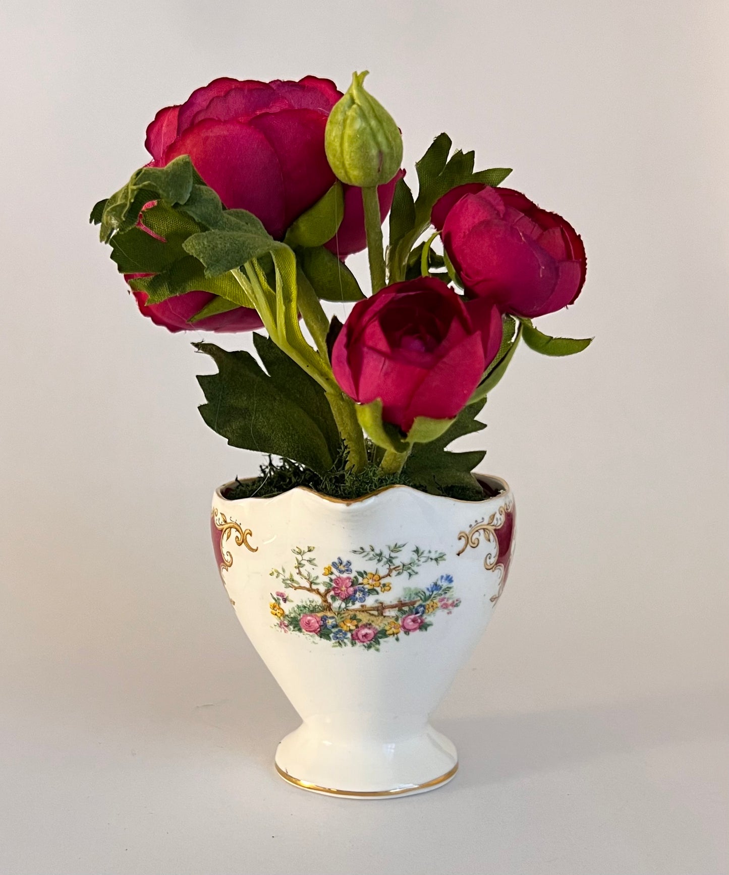 June St. George Forever Florals in Curated Coupe Vintage Vessels