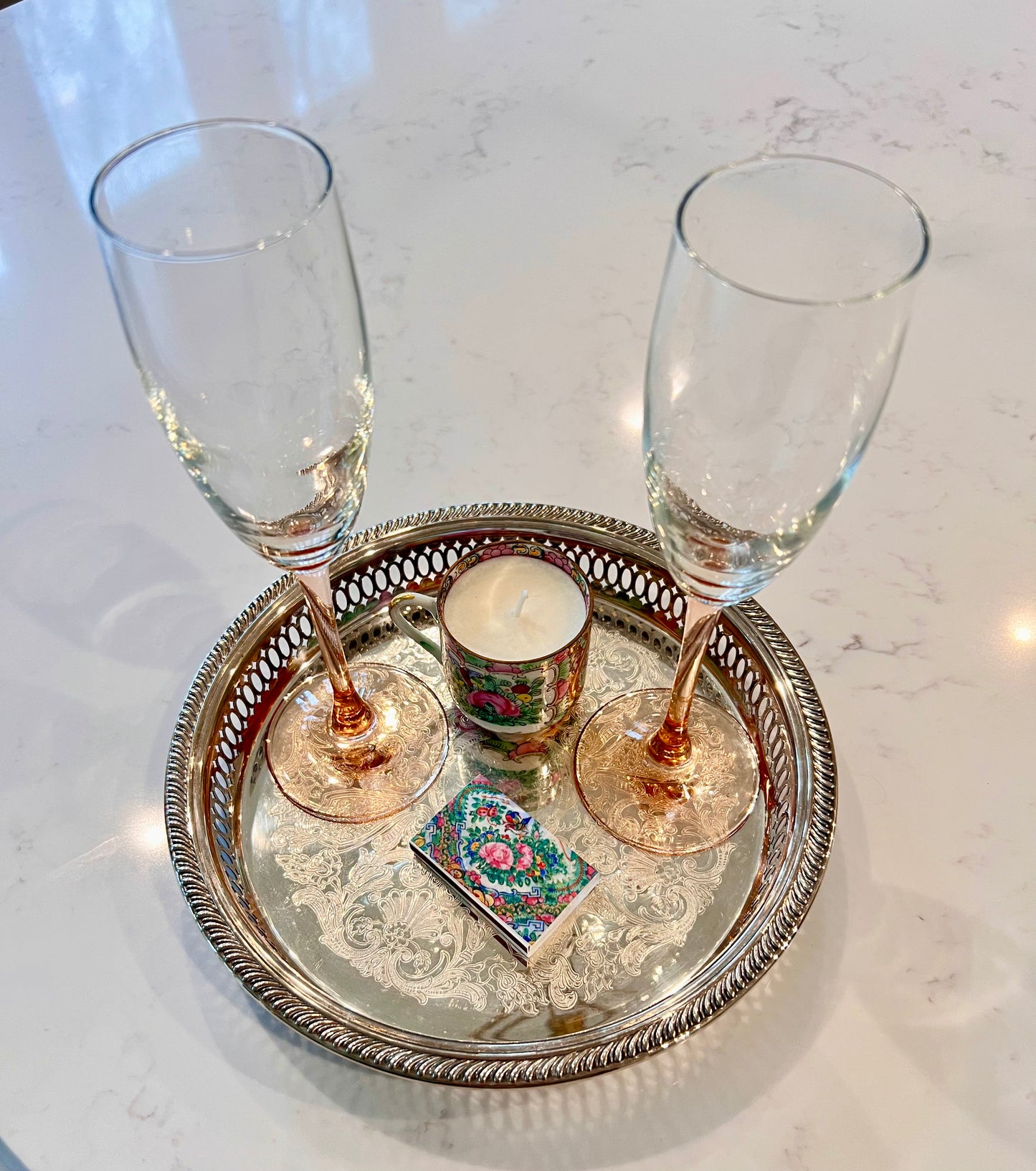 A Classic Curated Collection Set-Rose Medallion